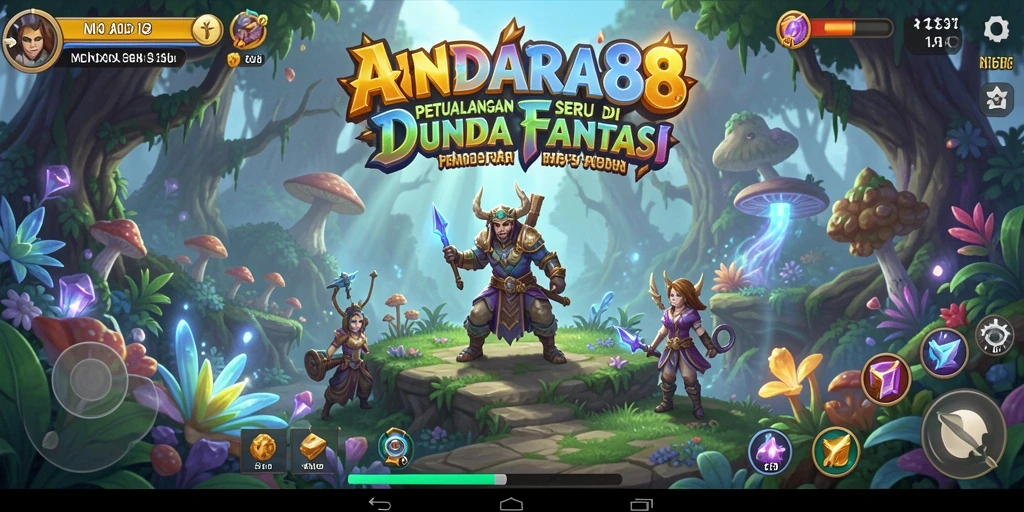 Tampilan gameplay petualangan yang menegangkan dan mendebarkan.
