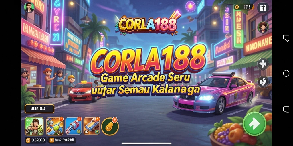 Tangkapan layar permainan CORLA188 dengan aksi arcade yang seru.