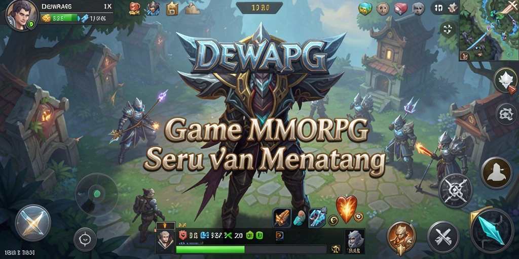 Tampilan gameplay DEWAPG yang epic dan menyenangkan.