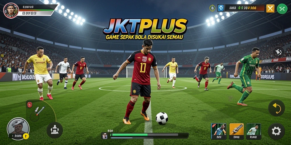 Tampilan gameplay JKTPLUS yang seru dan mendebarkan.