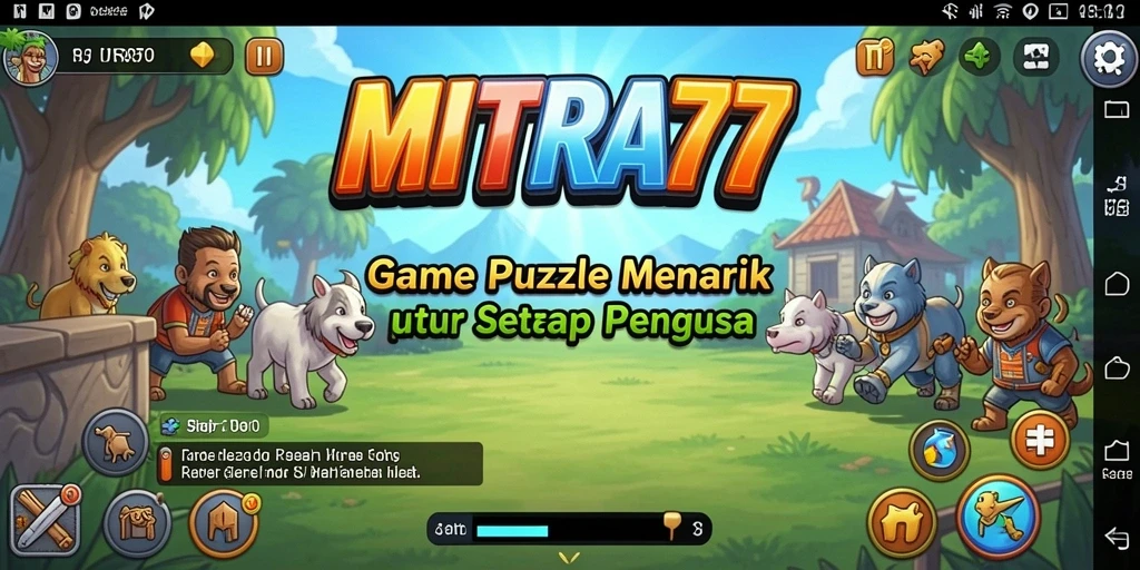 Tampilan permainan yang menarik dalam MITRA77 dengan berbagai teka-teki.