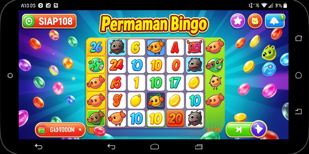 Tampilan gameplay Bingo yang menarik dan kompetitif di SIAP108.
