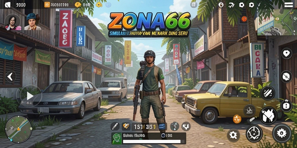 Gameplay menarik dengan berbagai pilihan interaksi karakter.