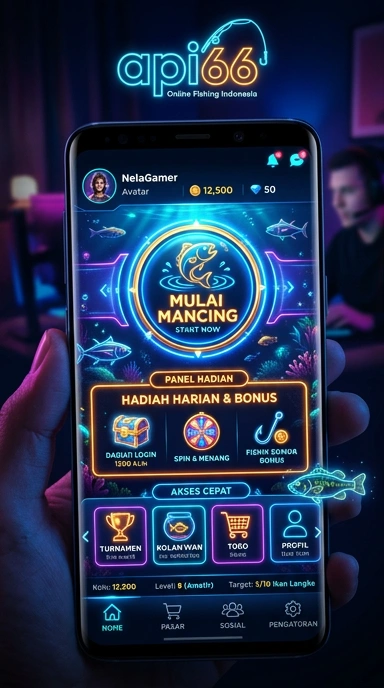 Tampilan utama aplikasi api66 yang intuitif dan menarik.